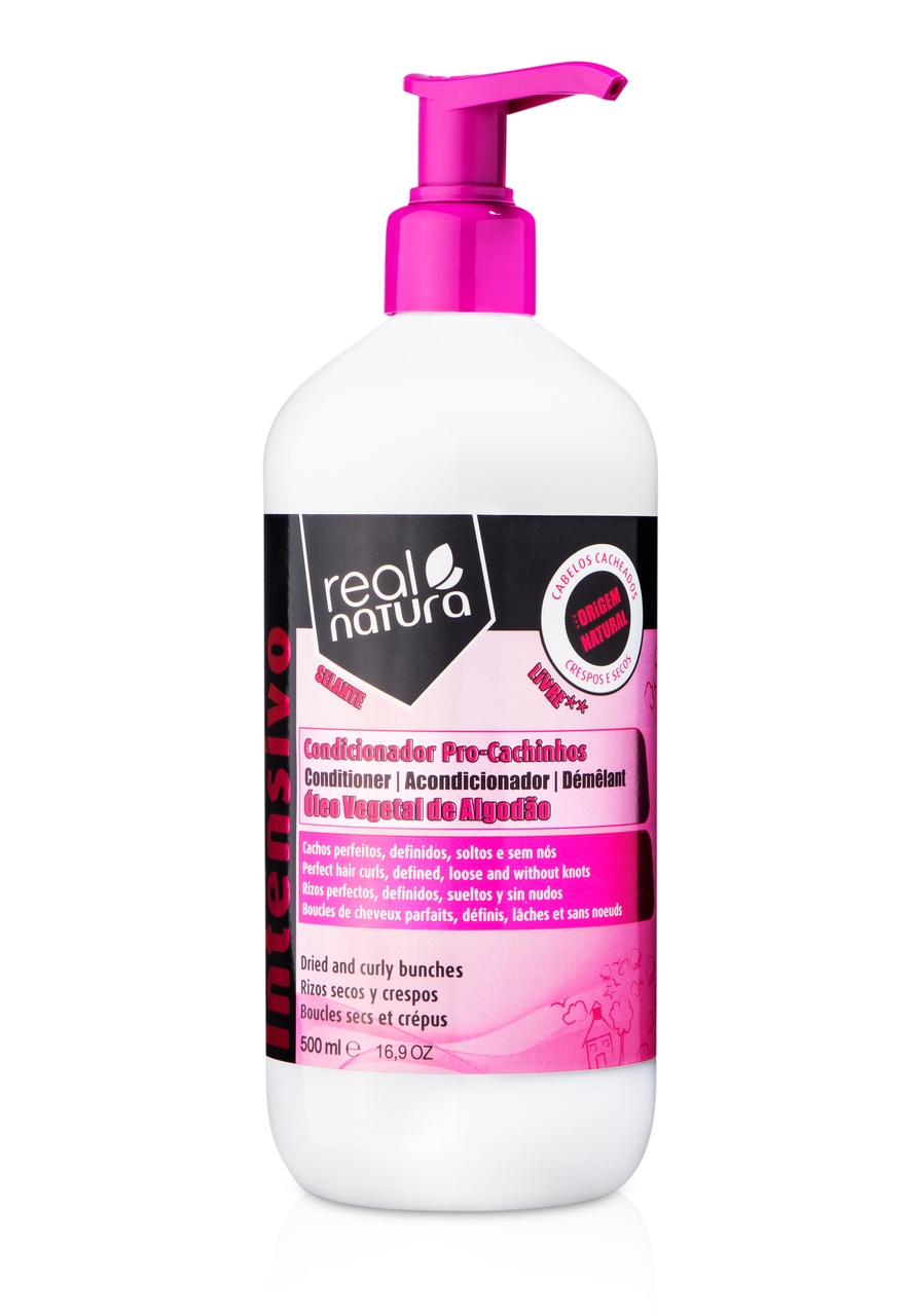 Кондиціонер Real Natura Pro-Cachinhos для живлення і пом'якшення 500ml