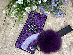 Чохол із посокетом Samsung Galaxy A32 (фіолетовий)