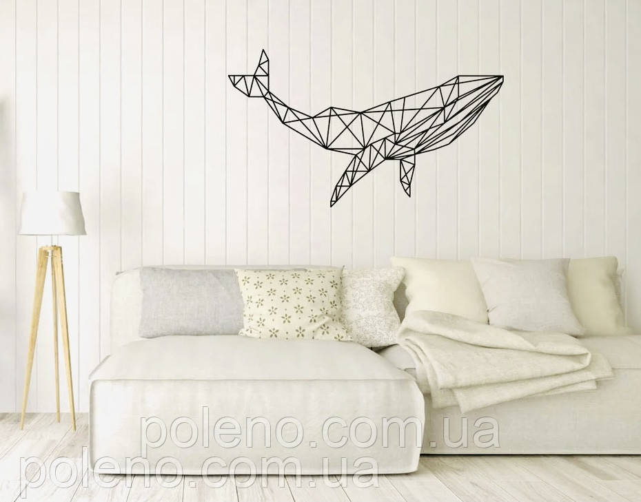 Декоративне панно Геометричний кит