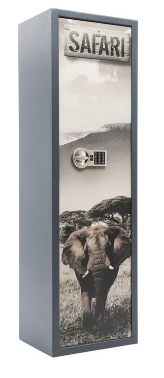 Сейф елітний збройовий Valberg Сафарі EL Print 1500(в)x450(ш)x350(гл)