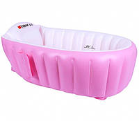 Надувная ванночка детская Розовая