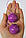 ШАРІКИ ВАГІНАЛЬНІ "BALLS" колір фіолетовий D 35 мм , фото 5