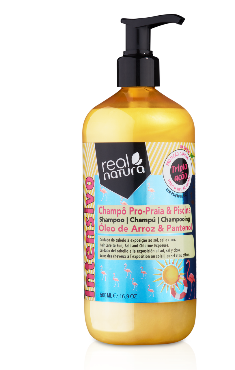 Шампунь Real Natura Pro-Mar e Piscina для живлення і зволоження 500ml