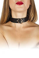 Нашийник Leather Collar, black