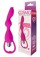 ВІБРОМАССАЖОР колір рожевий, L 140 мм D 25x34 мм