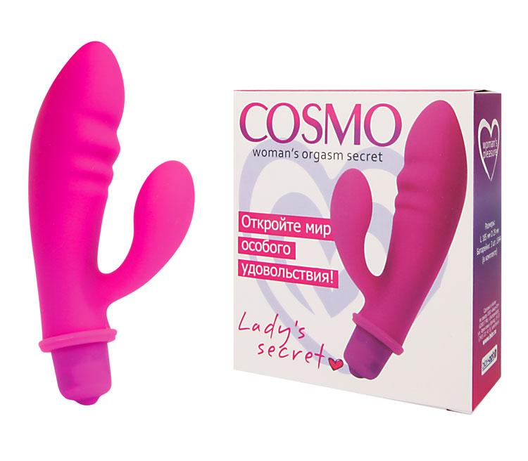 ВІБРОМАССАЖОР колір рожевий, L 85 мм D 29 мм