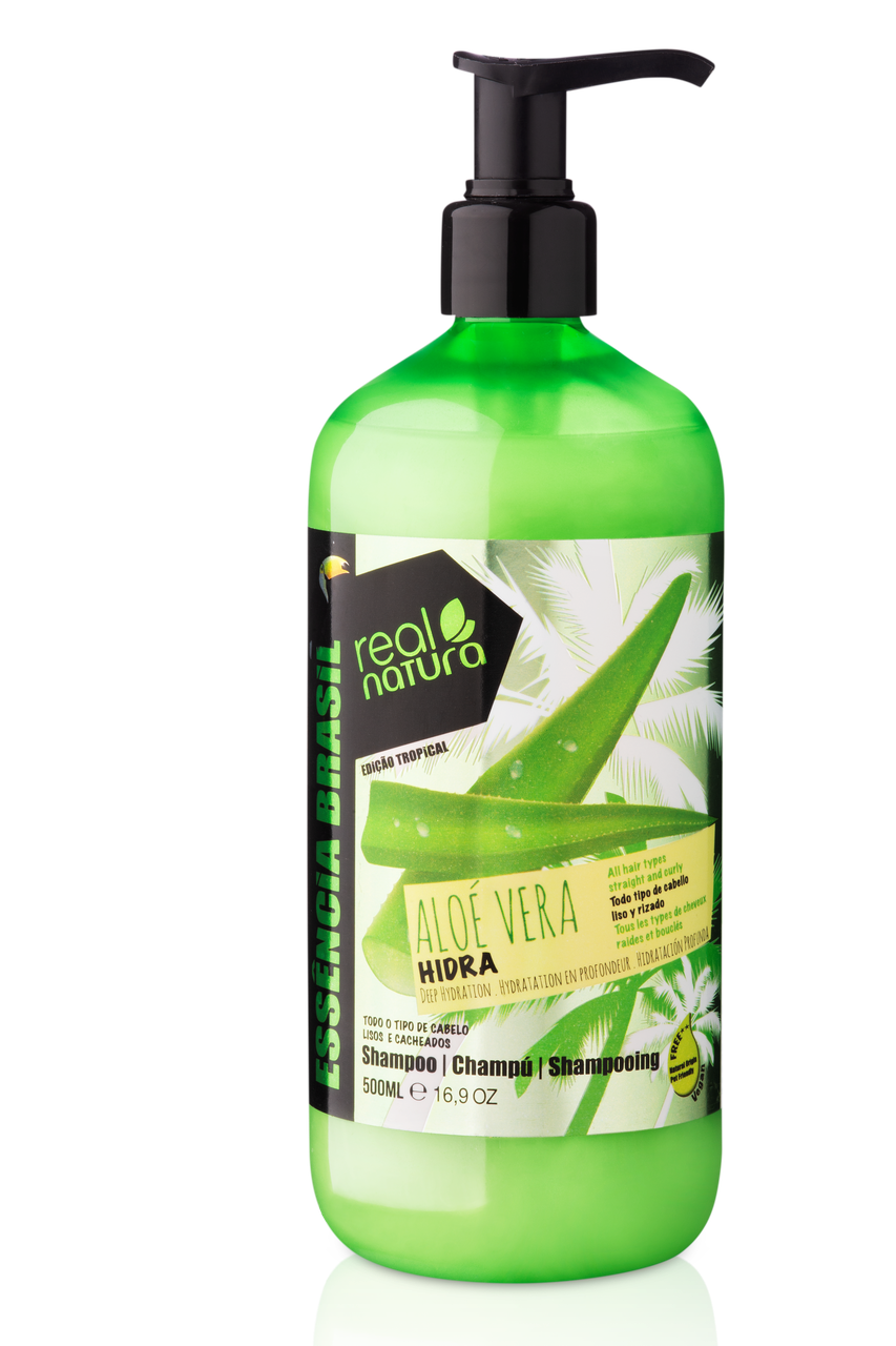 Шампунь Real Natura Aloé Vera Hidra для зволоження волосся 500ml