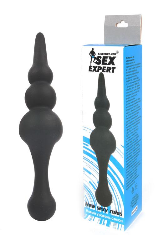 СТИМУЛЯТОР, L 210 мм D 31x34x46 мм, колір чорний