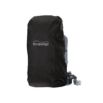 Чохол від дощу на рюкзак Tramp TRP-018 M проклеєні шви Чорний S