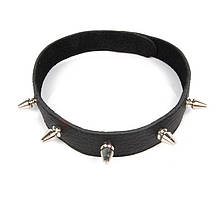 ОШЕЙНИК шкіра, колір чорний 