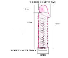 Подовжувальна насадка-презерватив Male-wear net sleeve