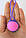 ШАРІК ВАГІНАЛЬНИЙ, D 34 мм, колір фіолетовий, фото 3