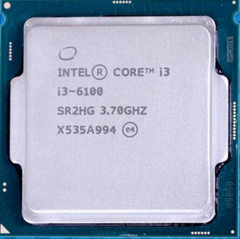 Процесор Intel Core I3-6100 / FCLGA1151 / 3.7 Ghz