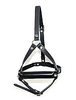 КЛЯП-УЗДА Зі шкіряною трубкою (Натуральна шкіра)