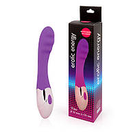 ВІБРОМАССАЖОР L робочої частини 135 мм D 32 мм, 10 режимів вібрації, колір фіолетовий