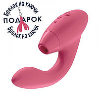 Безконтактний вібратор-стимулятор Womanizer (Вуманайзер) Duo, Raspberry