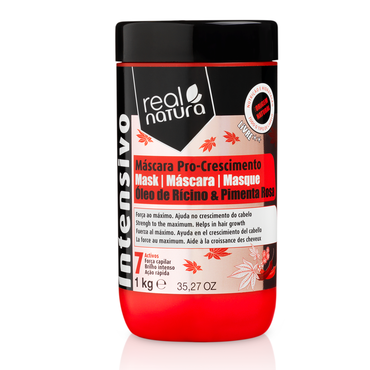 Маска Real Natura Pro-Crescimento для росту волосся 1kg