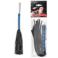 ПЛЕТЬ L ручки 160 мм, L хвоста 240 мм, колір чорний/синій