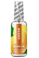 Оральний гель-лубрикант EGZO AROMA GEL — Mango, 50 мл