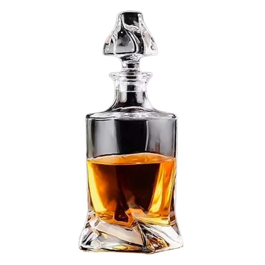 Графін прозорий скло 850 мл штоф для віскі у кафе бар ресторан