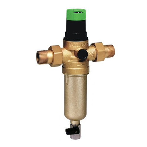 Самопромивний фільтр з редуктором тиску 1/2 HONEYWELL (гарячий)