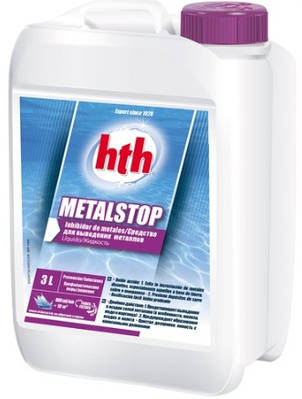 Засіб для очищення басейну від металів HTH Metal-Stop, 3 літра