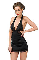 Sensual Chemise "ROSY", black, 40/42