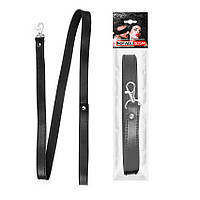 ПОВОД ДЛЯ ОШЕЙНИКА L 1120 мм, колір чорний