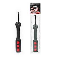 ШЛЕПАЛКА L 320 мм, колір чорний/червоний