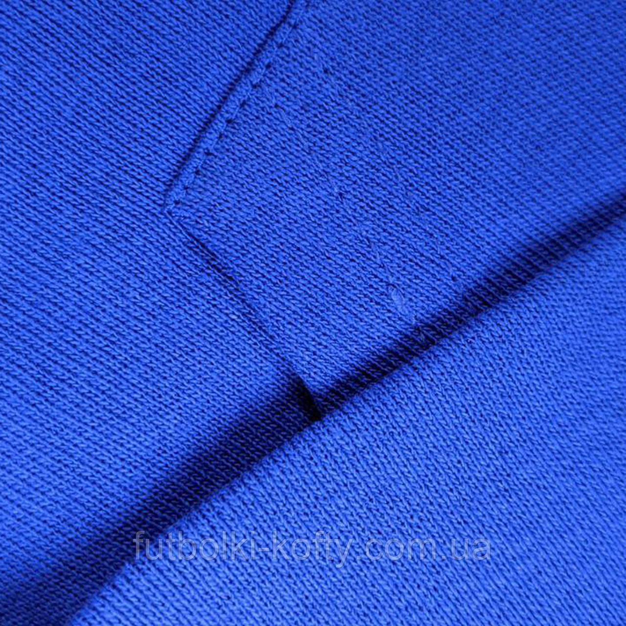 Женская лёгкая толстовка с капюшоном Ярко-синяя Fruit Of The Loom 062148051XL - фото 9 - id-p129683873