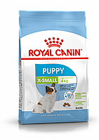 Сухой корм Royal Canin X-Small Junior для щенков мелких пород весом до 4 кг до 10 месяцев 500 г