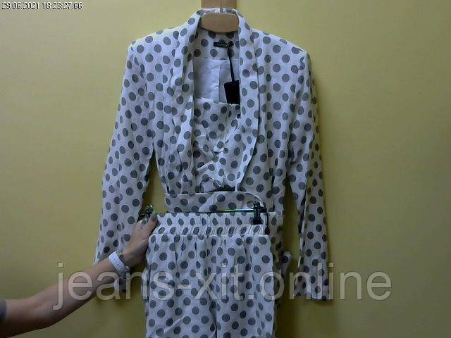 Костюм жіночий 36(р) білий 2581 justwoman Туреччина Літо-D