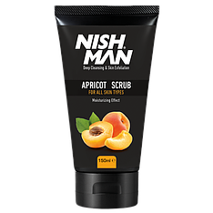 Чоловічий скраб для обличчя Nishman Natural Apricot Face Scrub, 150 мл