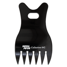 Чоловічий гребінець для волосся Nishman 042 Texturizing (10301034)