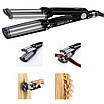 Потрійна плойка для волосся BaByliss PRO Ionic 3D Waver 16 мм (BAB2369TTE), фото 3