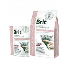 Сухой корм для котов с аллергией Brit GF Veterinary Diets Cat Hypoallergenic 2 кг