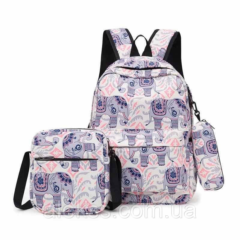 Комплект сумок 3 В 1 .Школьный рюкзак ,сумка и пенал - фото 2 - id-p1449585894