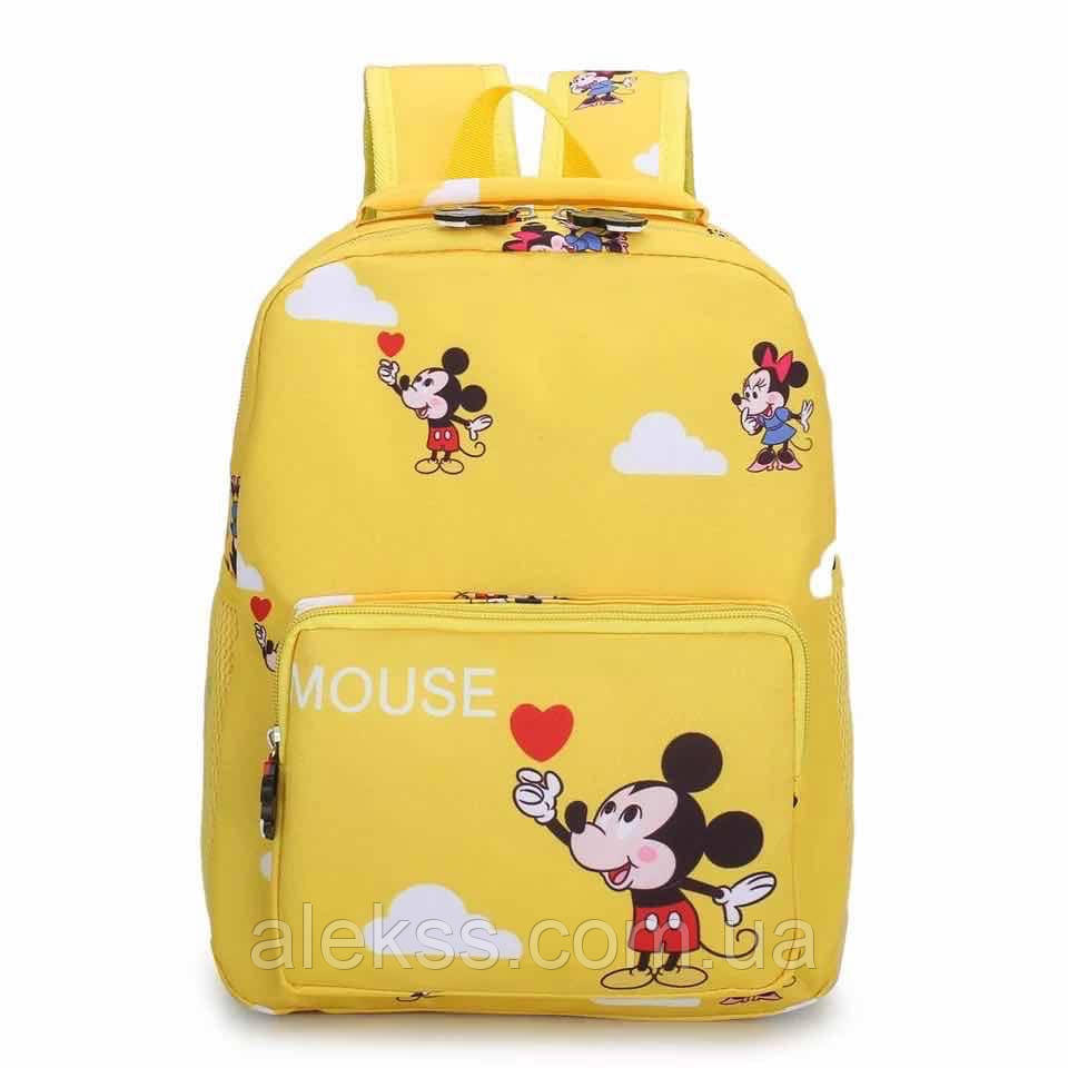 Детский рюкзак для девочек с Микки-Маусом - фото 2 - id-p1449585931