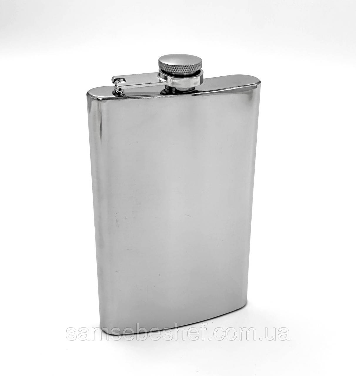 Фляга під гравіювання GA Династія, 10 oz, сатинове полірування, 10210