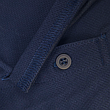 Синя жіноча футболка поло спортивна поліестер Fruit of the Loom,L, фото 6