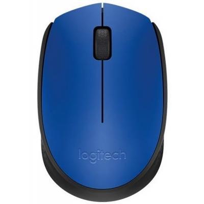 Миша бездротова USB Logitech Wireless Mouse M171 (910-004640) чорна + синя