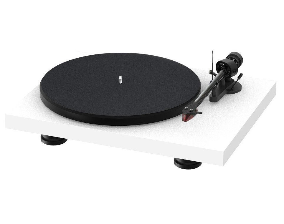 Проигрыватель винила Pro-Ject Debut Carbon EVO 2M-Red Satin White - фото 1 - id-p1449596451