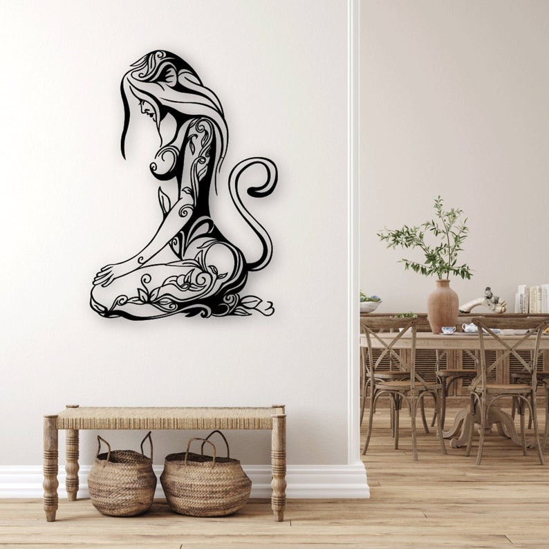 Декоративне Панно "Міфічна Жінка", Картина Панно