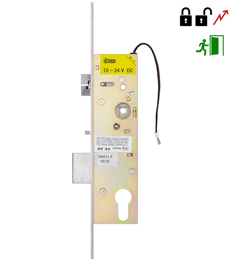 Замок електромеханічний ERBI SAM EL B 9235 FP22 Антипаніка (Чехія)