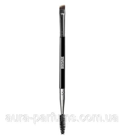 Пензлик двосторонній для брів Luxvisage Double-Ended Brow Brush № 8