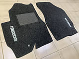 Ворсові килимки передні Mazda Tribute (Сірі), фото 4