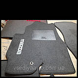 Ворсові килимки передні Mazda Tribute (Сірі), фото 8