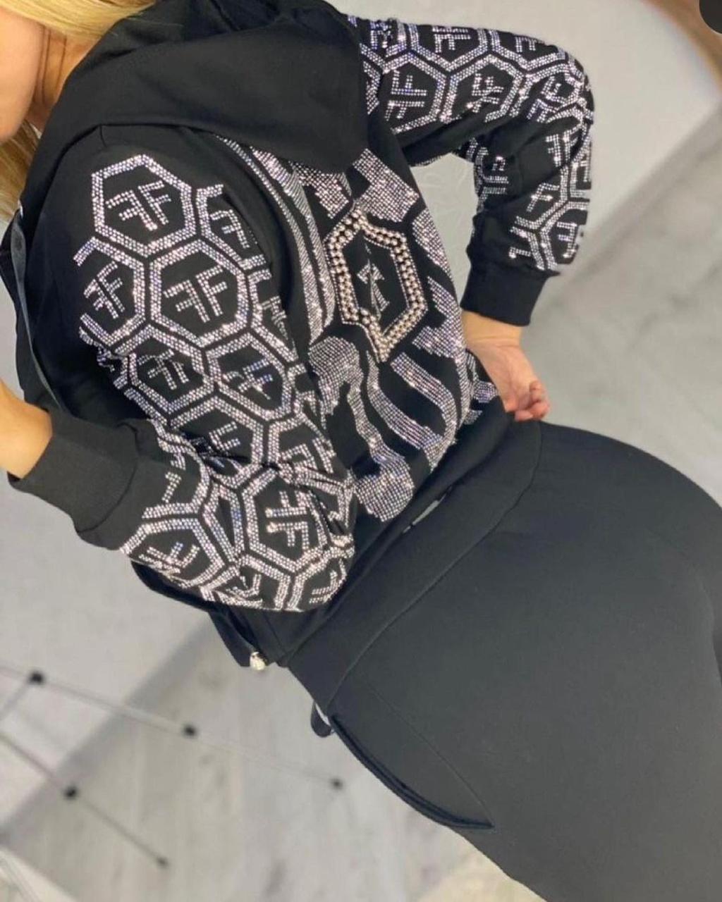 Брендовый Женский Турецкий Спортивный Костюм Двунитка, Модный ...