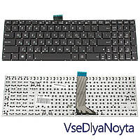 Клавиатура для ноутбука ASUS (X502, X551, X553, X555, S500, TP550) rus, black, без фрейма, с креплениями