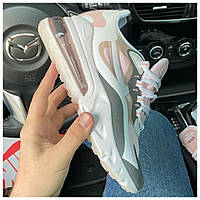 Женские кроссовки Nike Air Max 270 React Pink Grey, розовые кроссовки найк аир макс 270 реакт